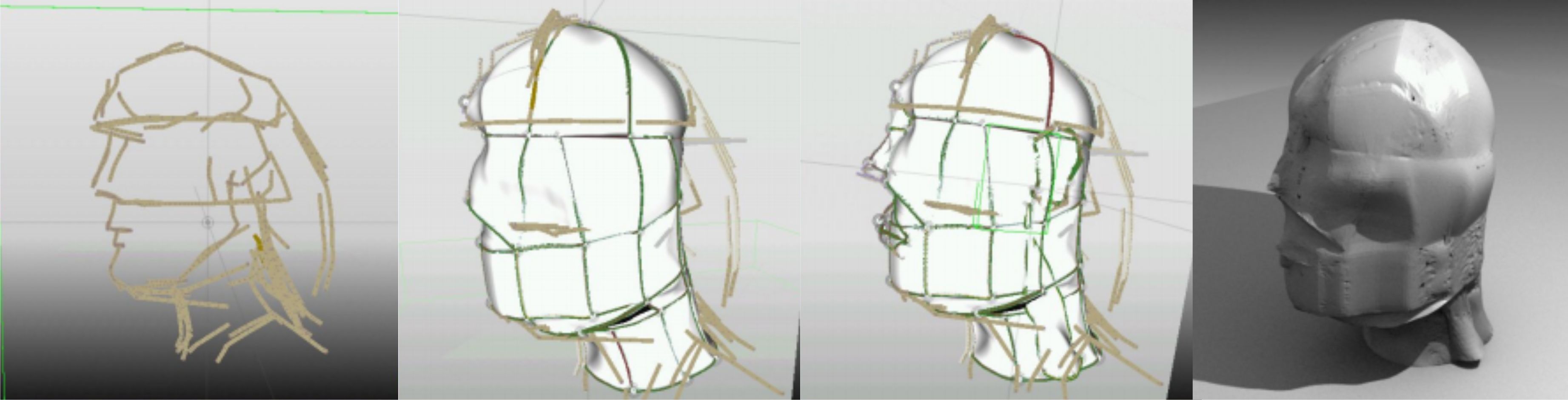 3D sketch modeling